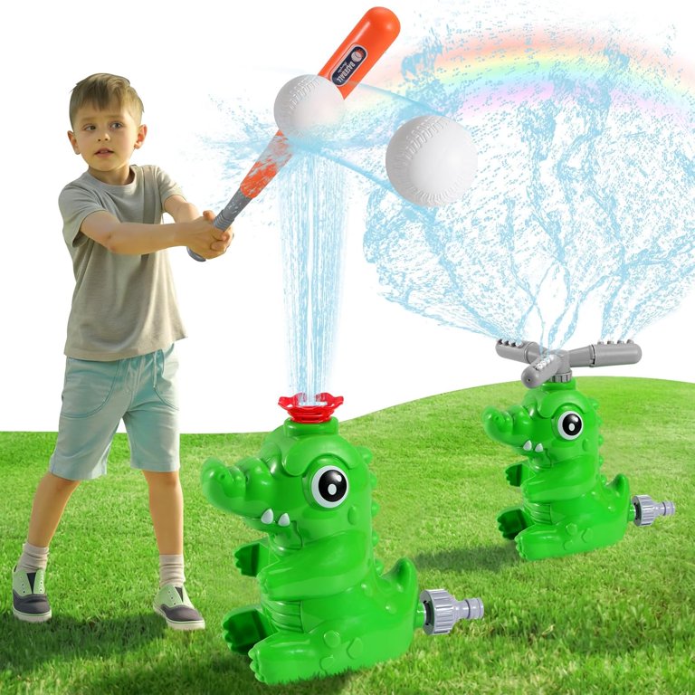 SPLASH Water Sprinkler Baseball Toy