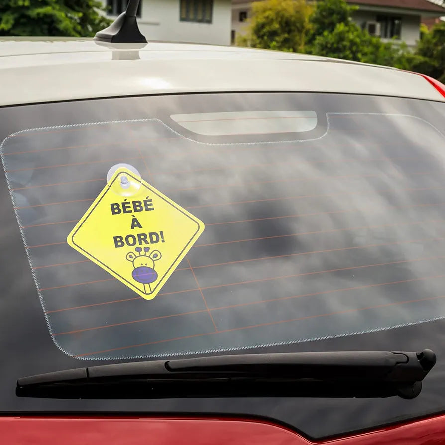 Baby On Board Warning Car Sign™ Pack of 3