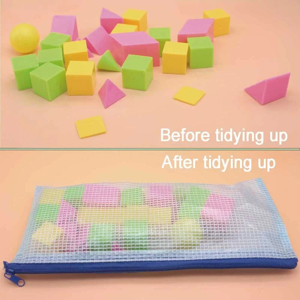 Kidsy Activity Organizer Pouch A6 Mesh Zipper Bag