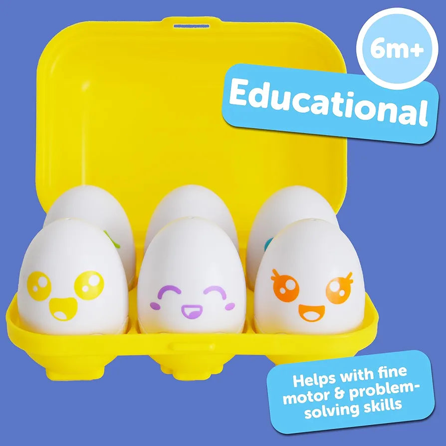 Hide and Squeak Eggs Baby Sensory Toy