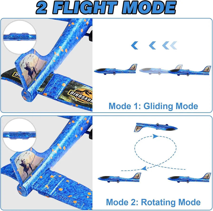 3 pack Plane Launcher, Outdoor interactive toy