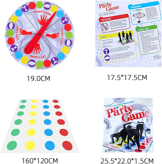 Twist & Balance Family Floor Game