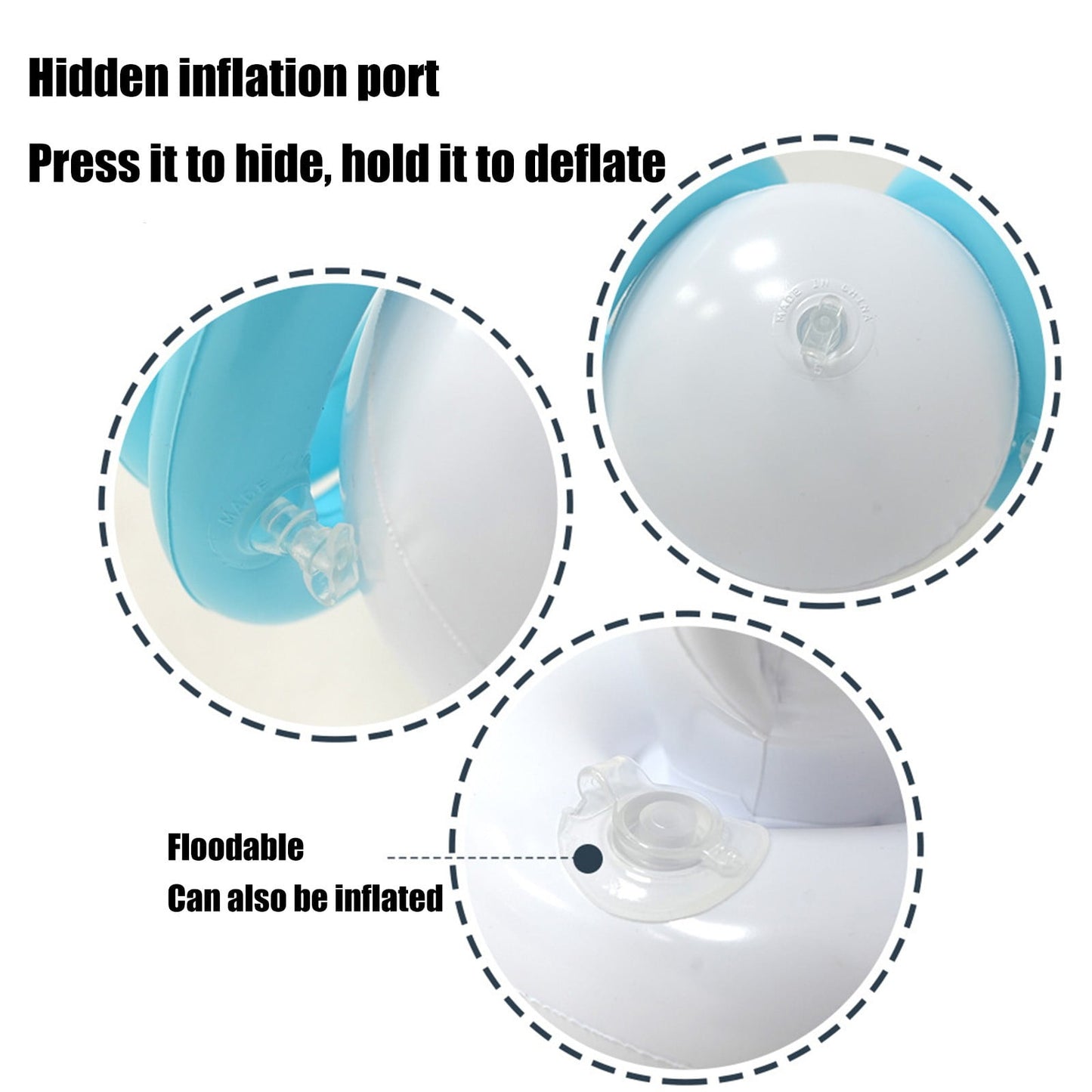 Inflatable Bunny Ring Toss Game