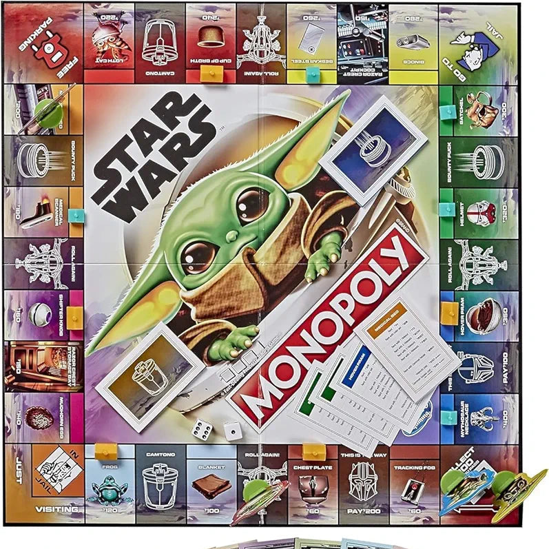 Star Wars Monopoly (Hasbro)The Child Edition Board Game