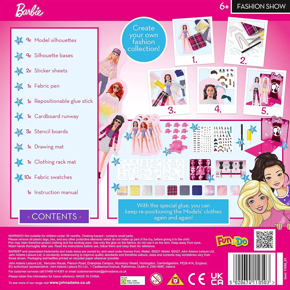 LANSAY BARBIE® - Fashion Show - Atelier de Mode - Activités Artistiques
