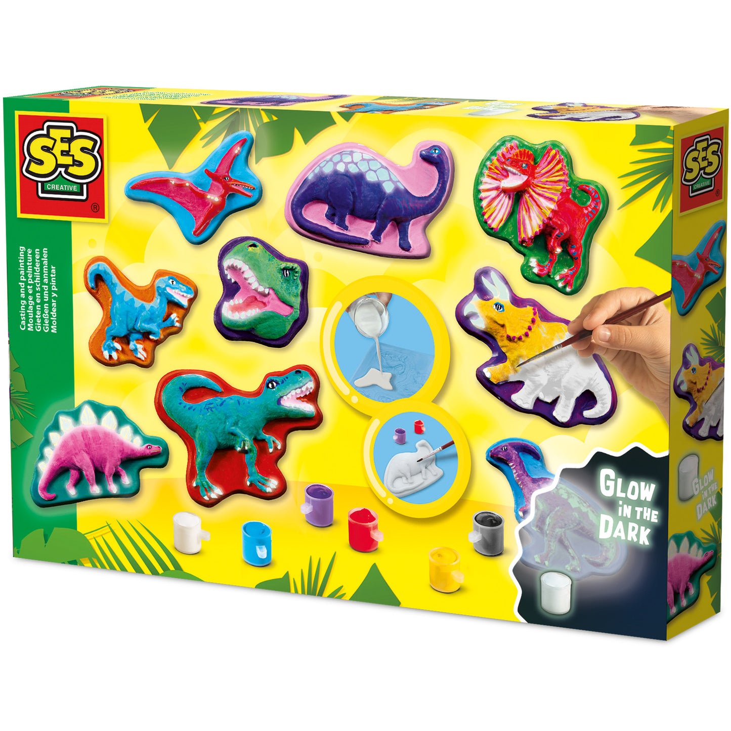 Creative Casting and Painting Fantasy Dinosaur Craft Set 🦖