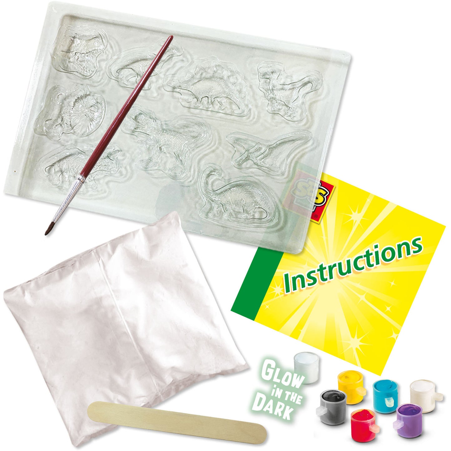 Creative Casting and Painting Fantasy Dinosaur Craft Set 🦖