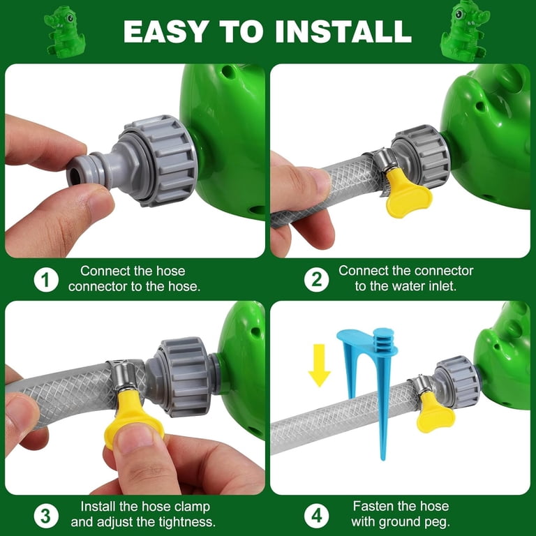 SPLASH Water Sprinkler Baseball Toy