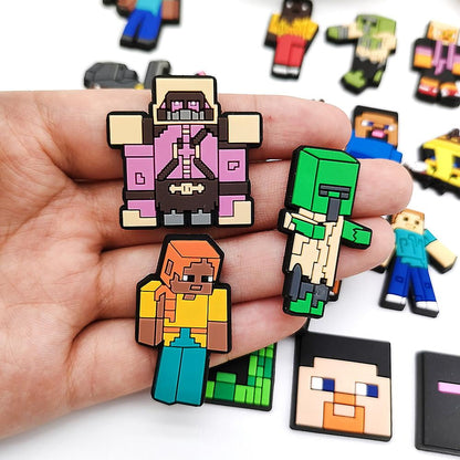 Minecraft Shoe Charms Set 10pcs (Random Designs)