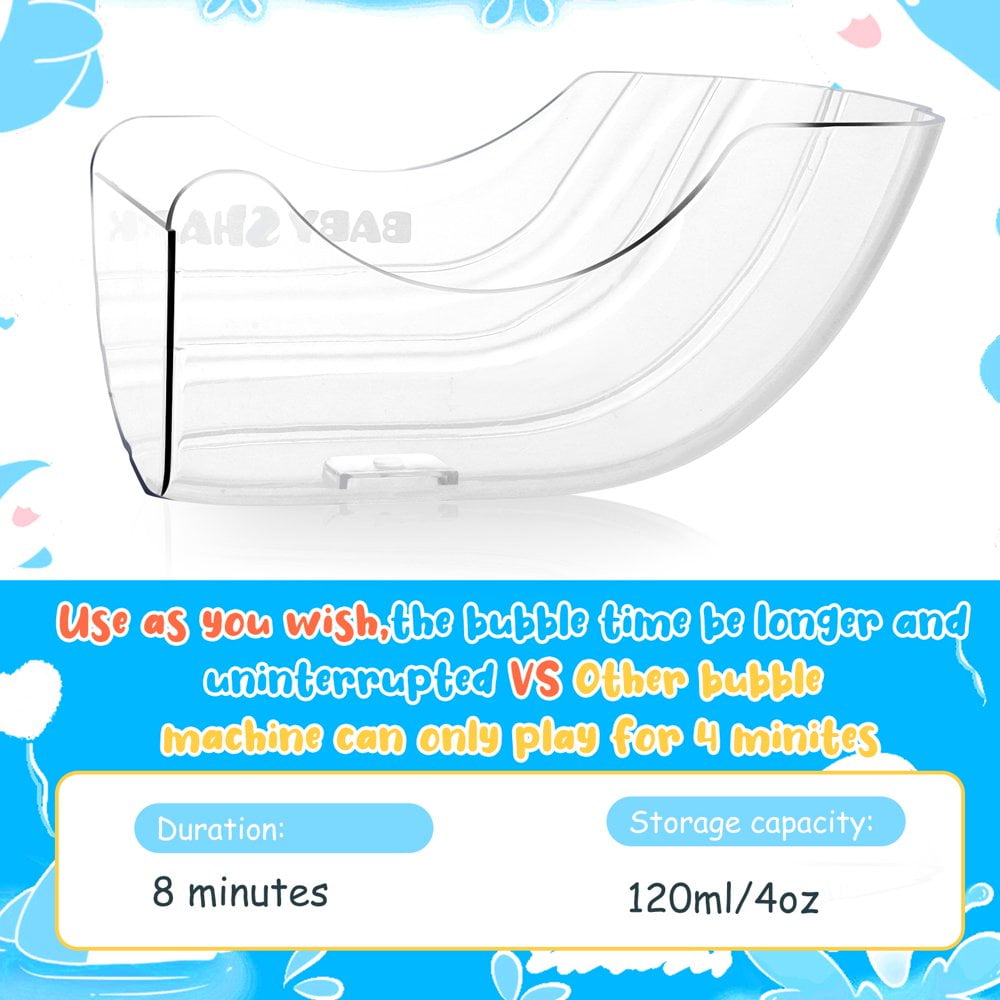 Baby Shark Bath Soap Bubble Machine with music (1000 Bubbles per min)