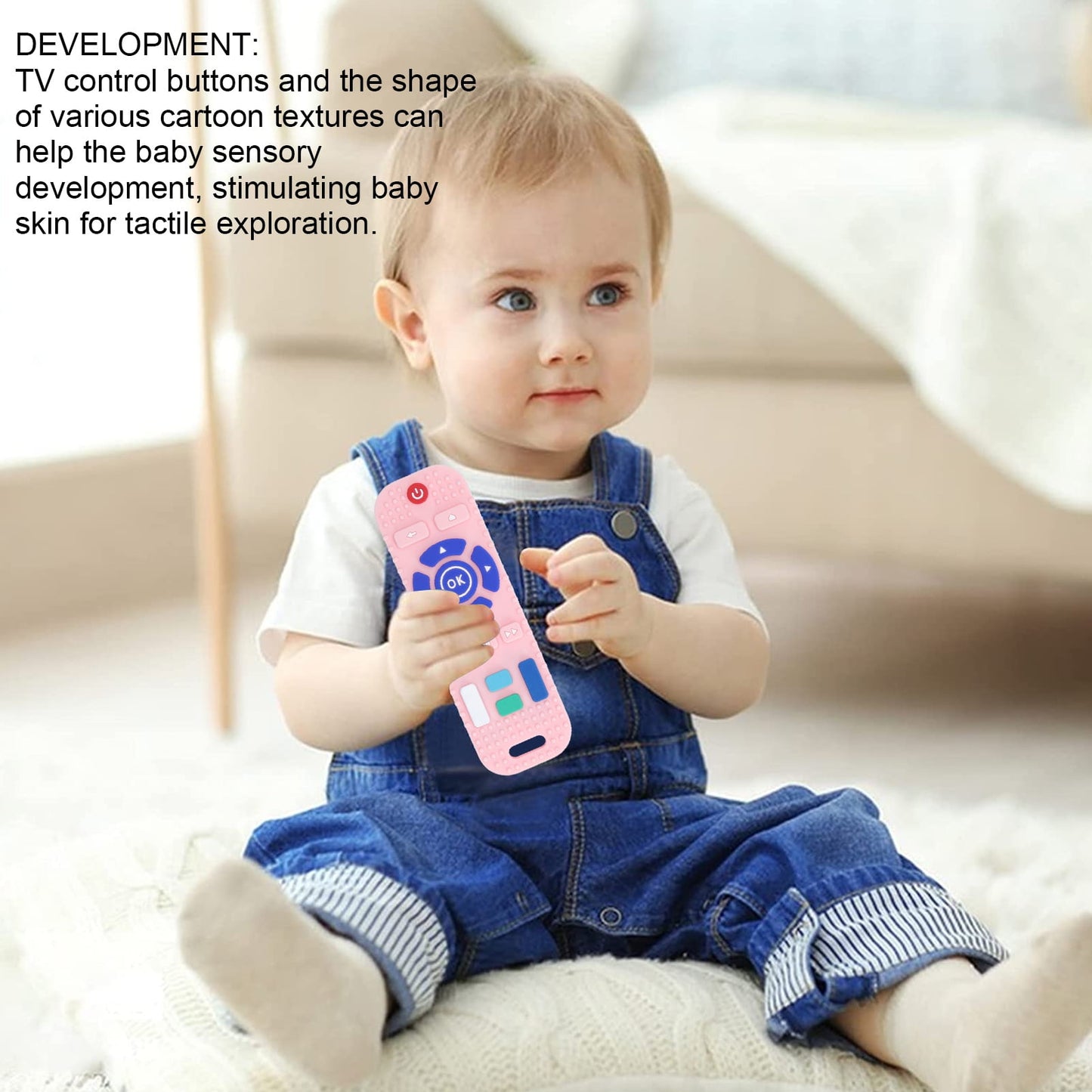 TV control Silicone Teething Toy