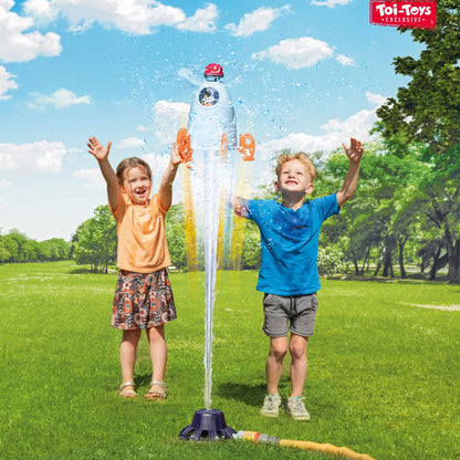 Toi-Toys Splash Water Sprinkler with Rocket Launch