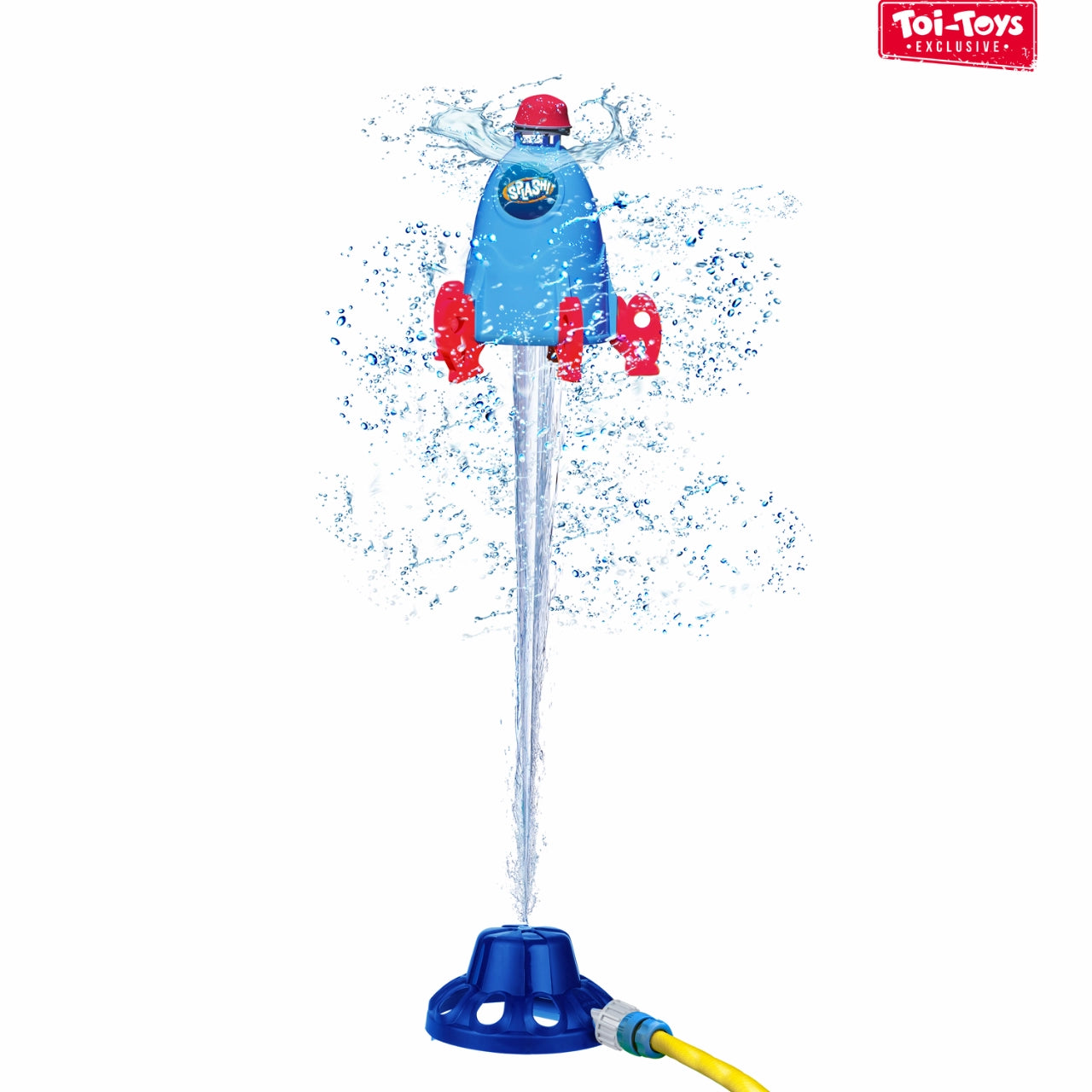 Toi-Toys Splash Water Sprinkler with Rocket Launch
