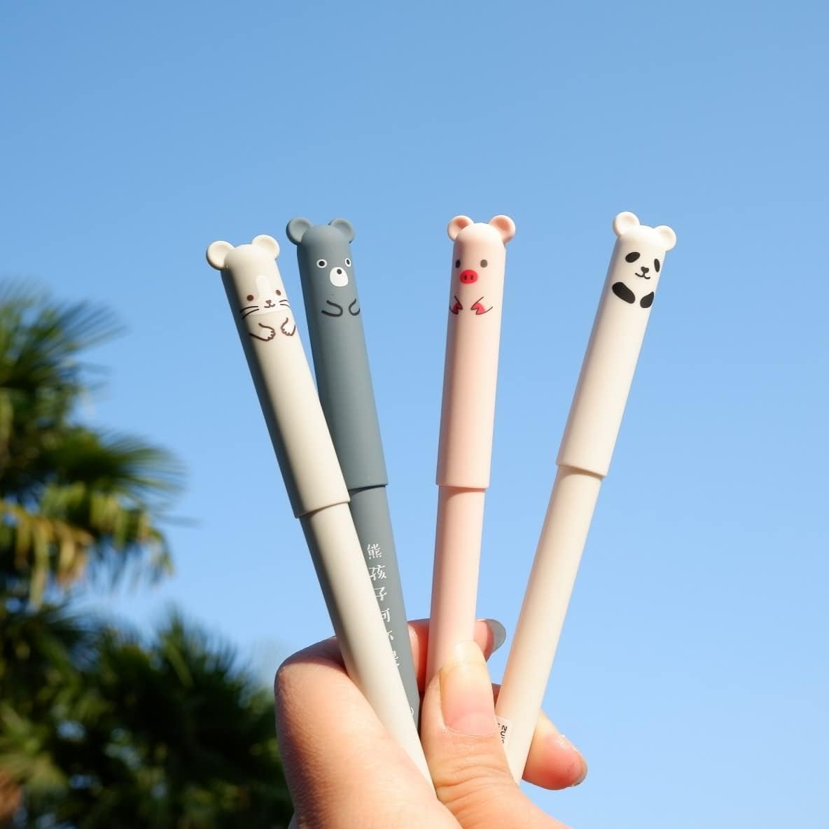 Cute Cartoon Animal Erasable Gel pen