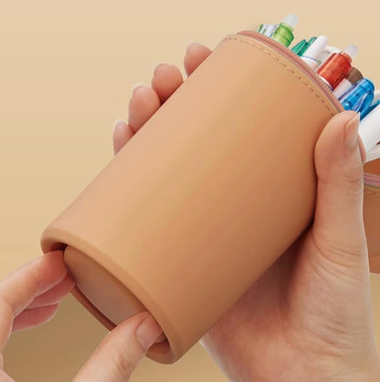 2 in 1 Silicone Capybara Pencil case and Pen Holder