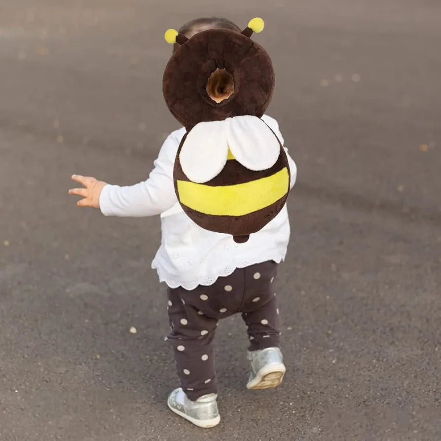 Baby Headguard Honey bee Safety Cushion - Back Protection Pillow for 4-36 Months