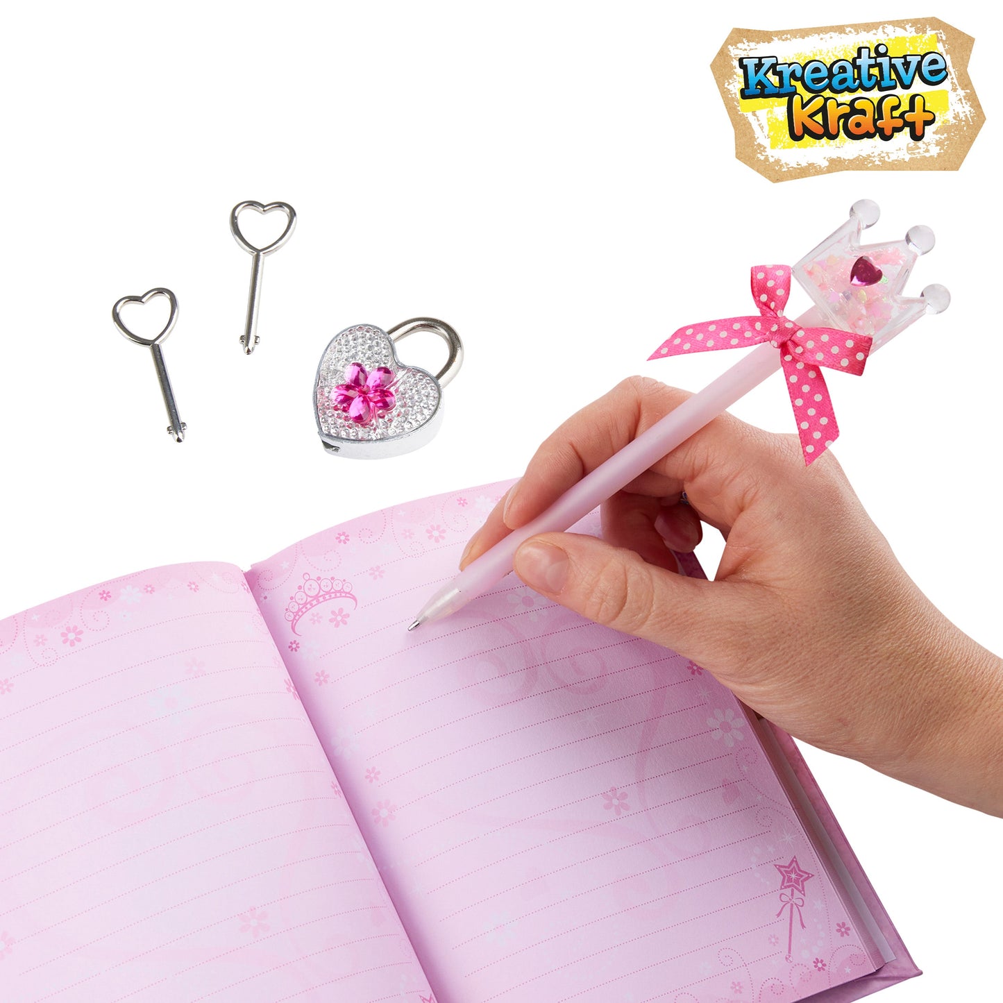 KreativeKraft Ballet Secret Diary set with Lock