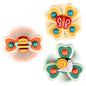 Suction Cup Spinner Toys 3 pack