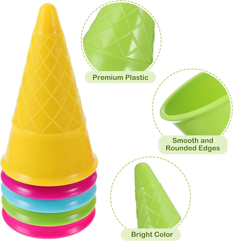 Kidsy Premium Ice Cream Beach Set – Made in Italy