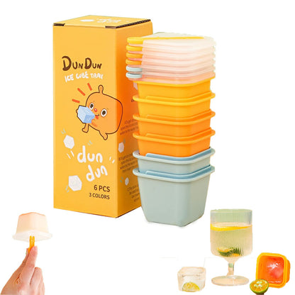 Healthy Ice Pop Maker Set™• 6 Reusable Freezer Cups