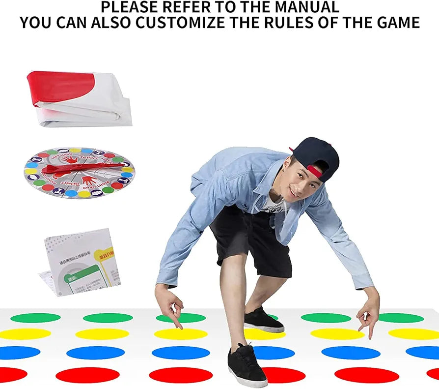 Twist & Balance Family Floor Game