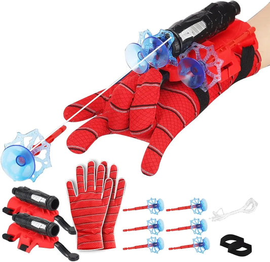 2Pcs Spider Silk Launcher Set for Kids- Can Grab Small Objects