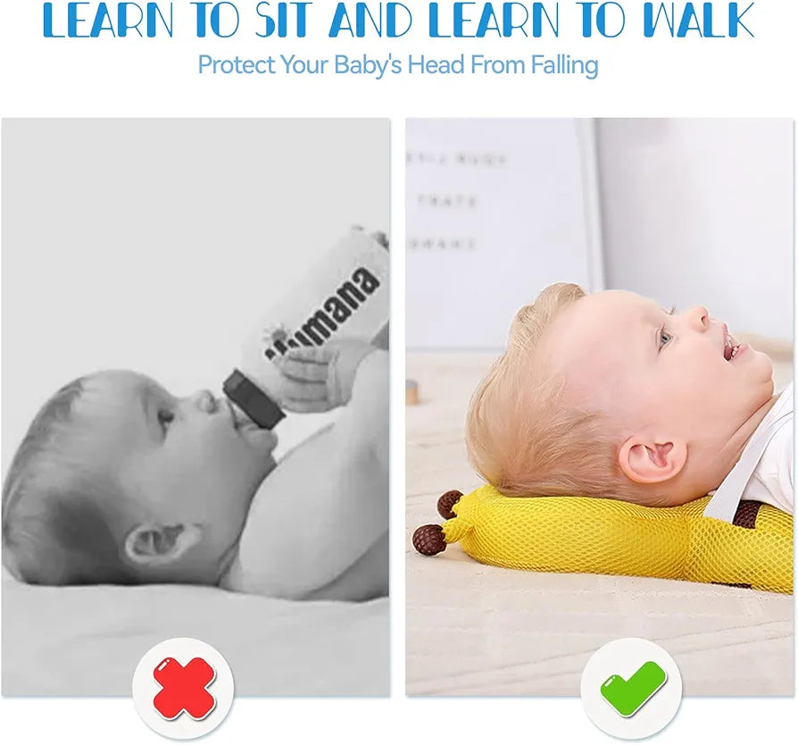 Baby Headguard Honey bee Safety Cushion - Back Protection Pillow for 4-36 Months