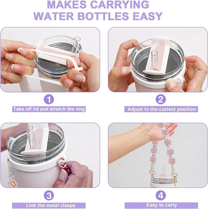 Pastel Purple Stanley Cup Accessories Set