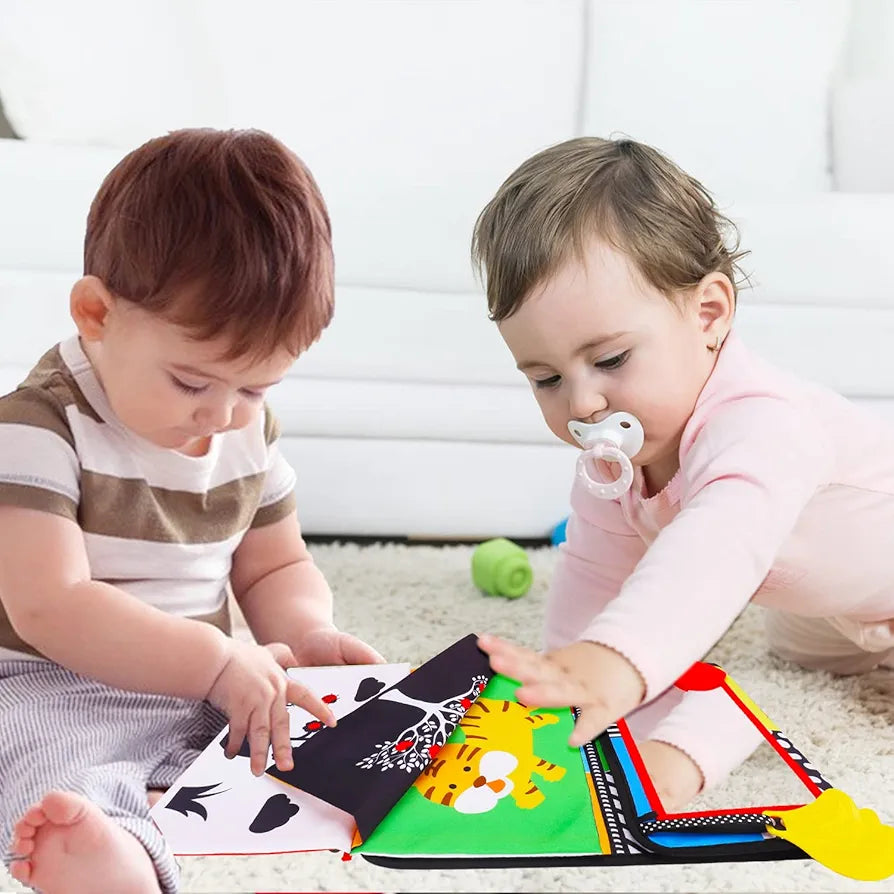 Baby Mirror Tummy Time Book