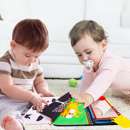 Baby Mirror Tummy Time Book
