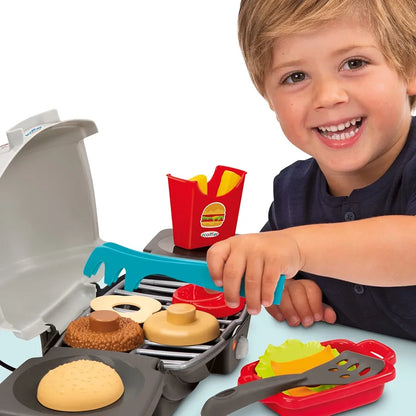 Ecoiffier BBQ Burger Grill Set 19 Pieces (Made in France)