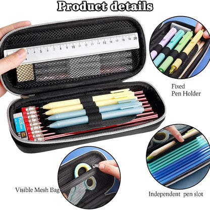3D Red Race Car Large Pencil Case