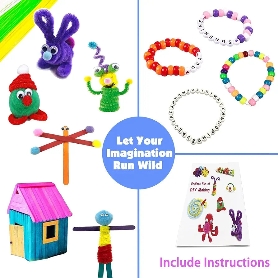 All in One DIY Craft Box Kit Arts and Crafts Supplies