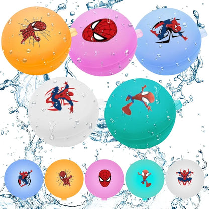 10pcs Silicone Refillable Water Balls