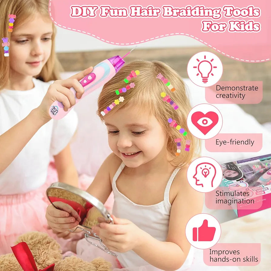 Jewellery Set for Hair with Braiding Machine