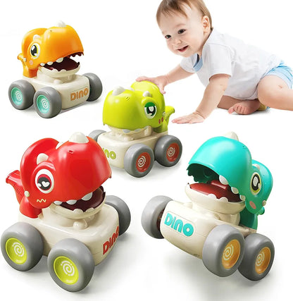 Dinosaur Car Toys for Toddlers 1-3