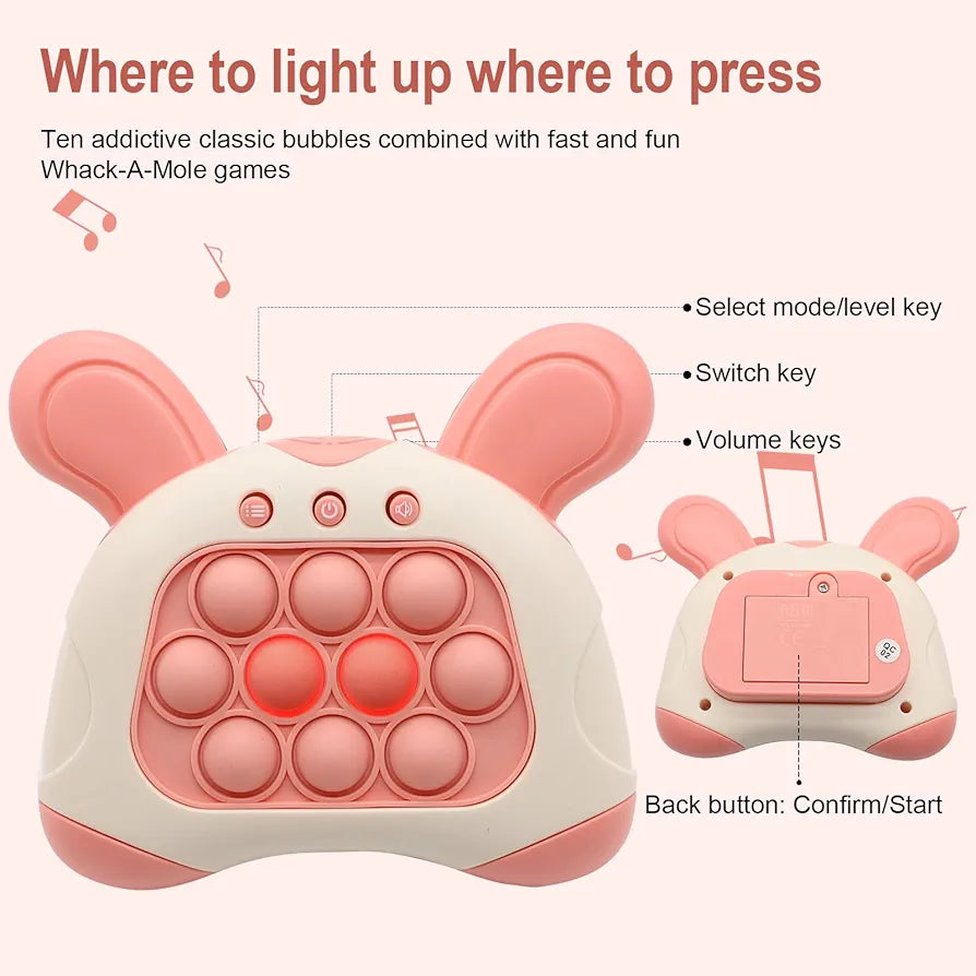 Pop Game Light Up Fidget Toy