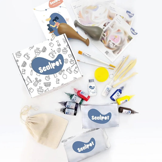 Air Dry Clay Kit, Pottery Kit for Beginners