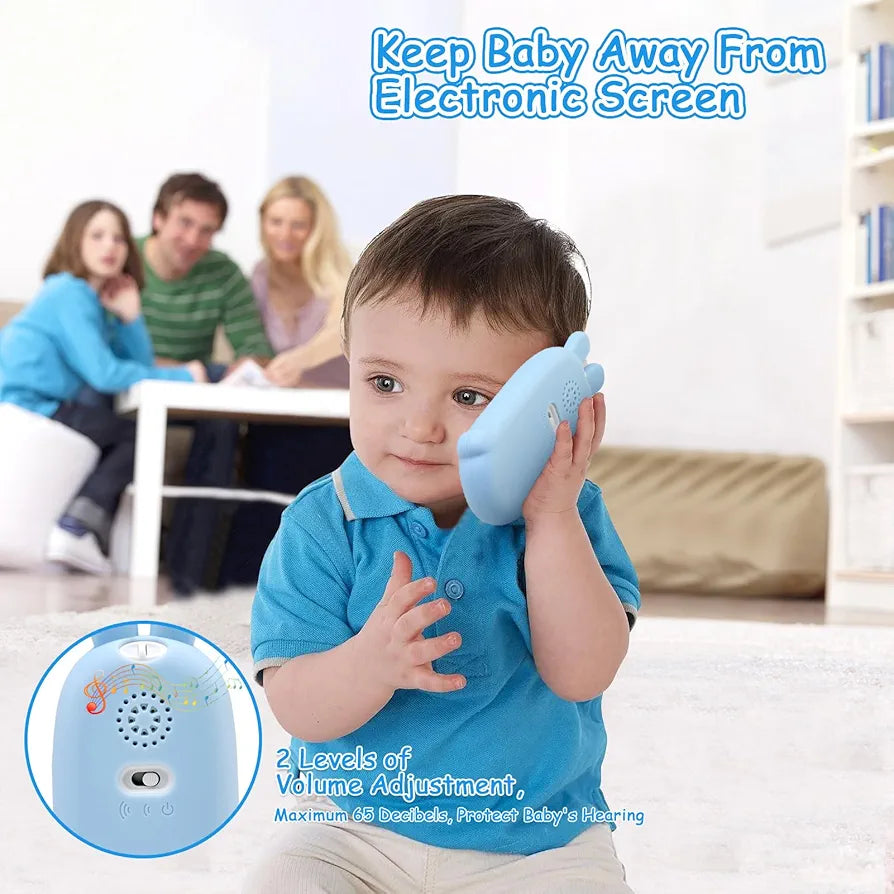 Learning Cell Phone Toy with Music Sounds Teether Sensory Toy