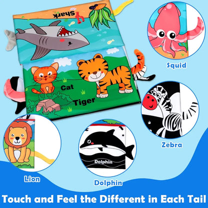 Baby Mirror Tummy Time Book