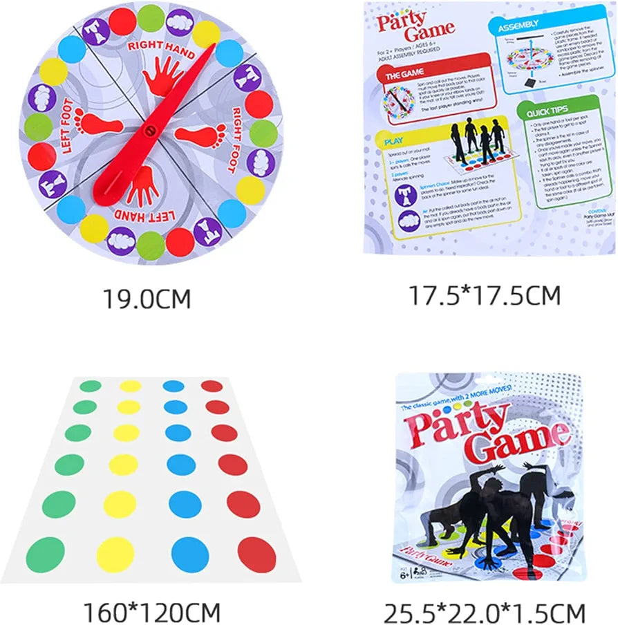 Twist & Balance Family Floor Game