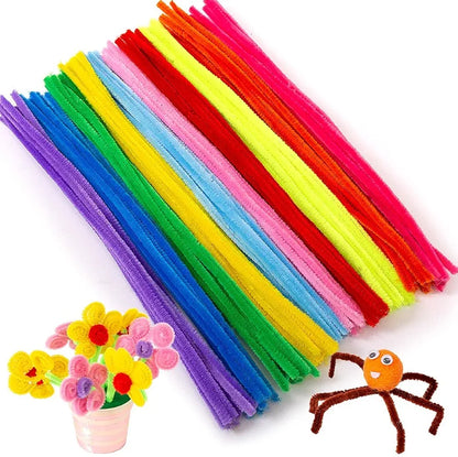 Pipe Cleaner, 100 pcs for DIY Decorations and Crafts