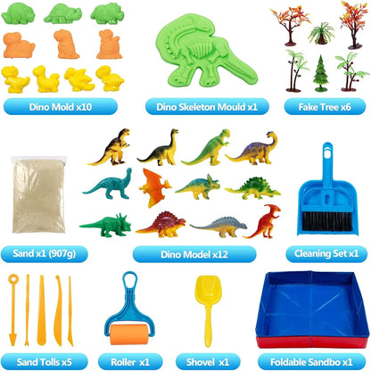 KiddosLand Dinosaurs Magic Play Sand box
