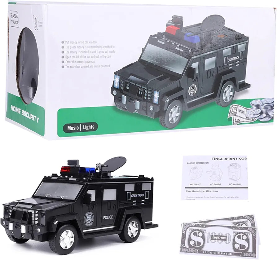 Cash Police CarMoney Box