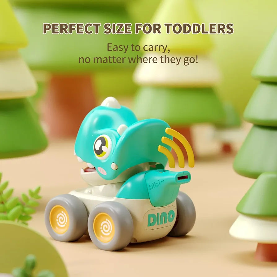 Dinosaur Car Toys for Toddlers 1-3