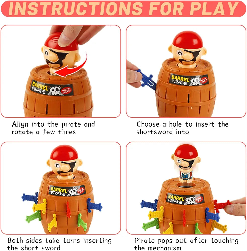 Pop Up Pirate Toy