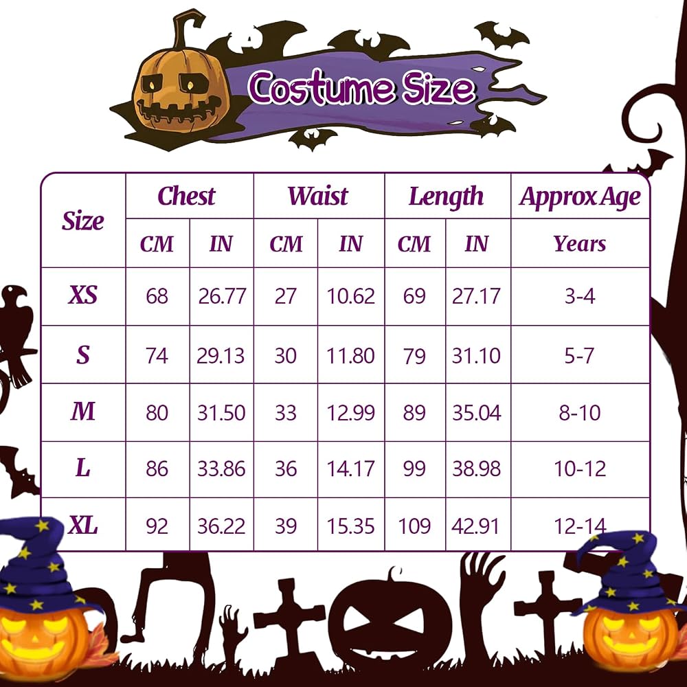 Deluxe Light-Up Purple Witch Costume Set