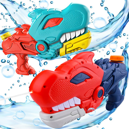 2-Pack Dino Blast Water Guns  (600ml)