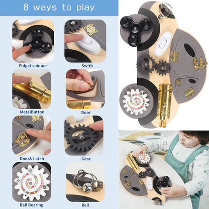 Montessori Unlocking Car Busy Board