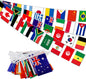 100 Countries String Flag